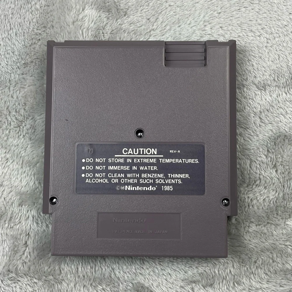 Black Bass Nintendo NES Authentic Original Tested Retro Vintage Video Game